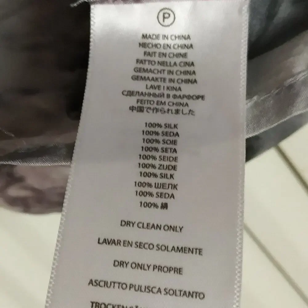 Michael Kors Petite Silk Top